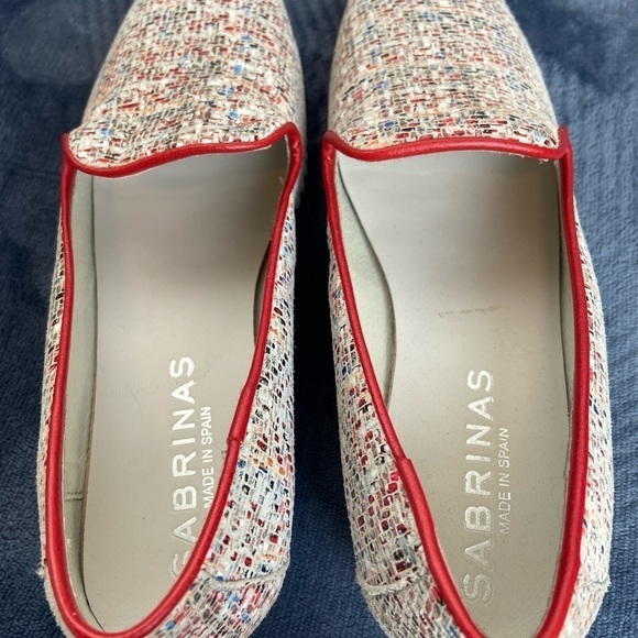 Sabrina’s Multi Colored Slip on Loafers 37/6.5 - Picture 6 of 9